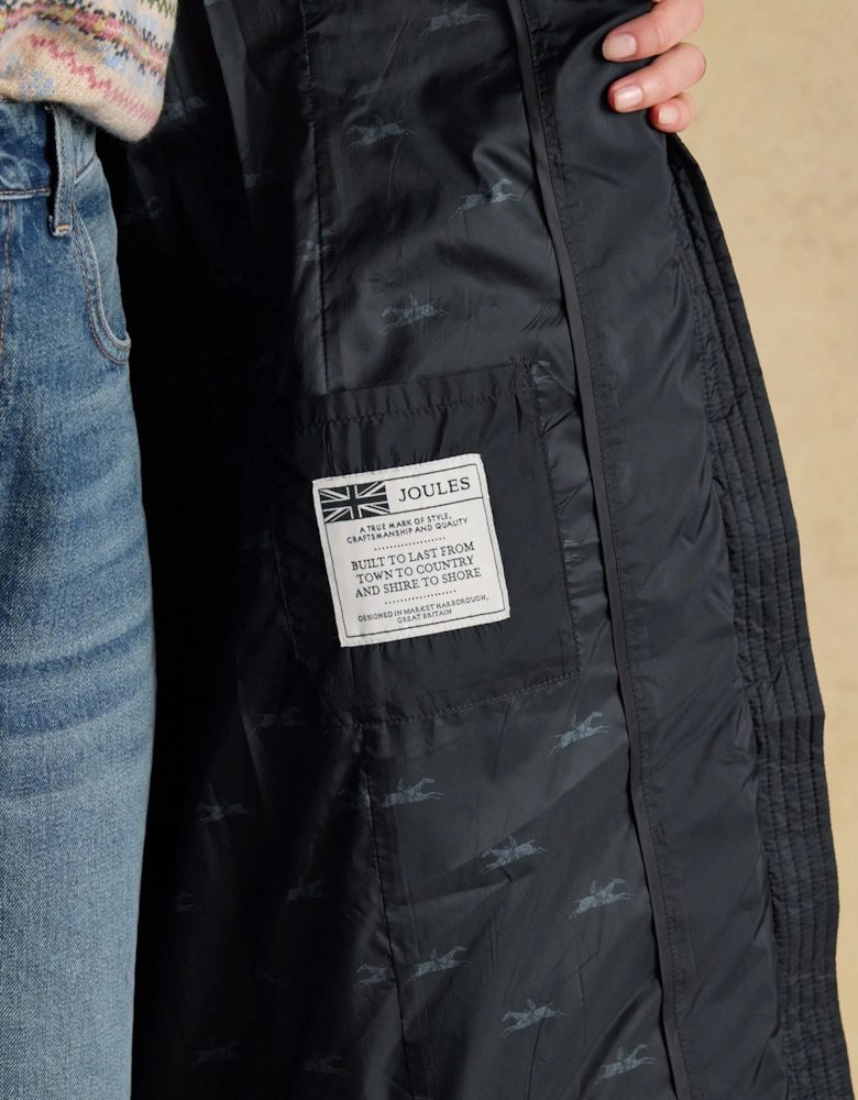 PEMBURY Womens Long Coat Navy