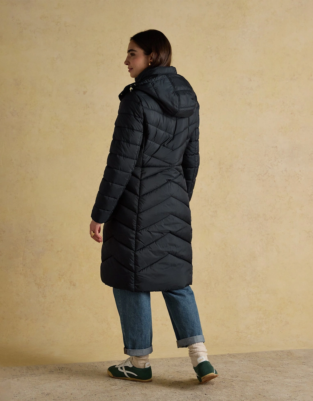 PEMBURY Womens Long Coat Navy