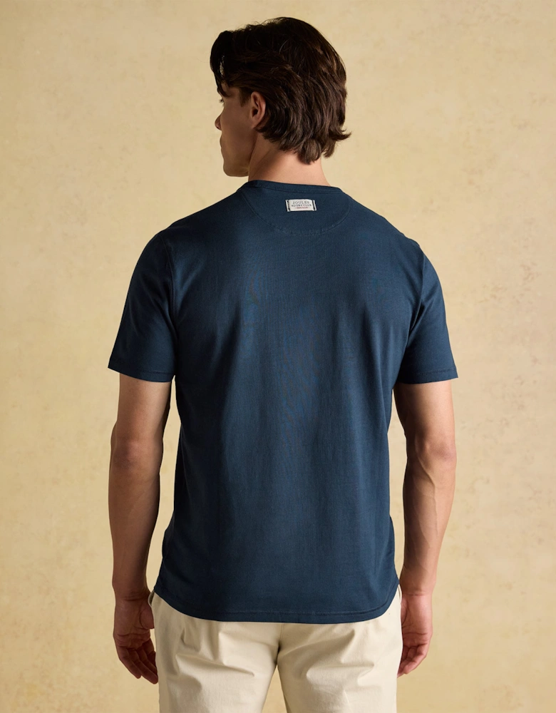 RUGBY CLUB TEE Mens T Shirt Navy
