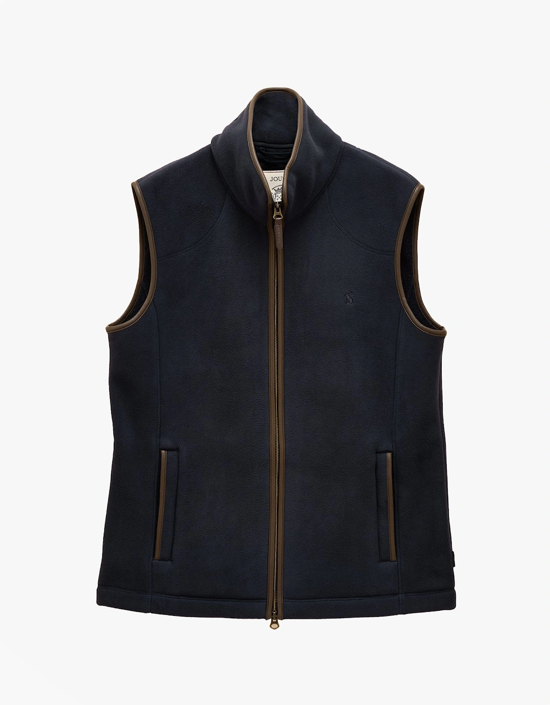 HERITAGE FLEECE Mens Gilet Navy, 7 of 6