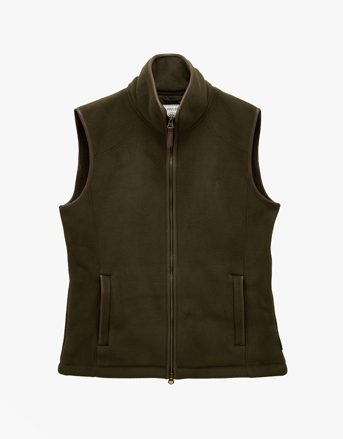 HERITAGE FLEECE Mens Gilet Green, 7 of 6