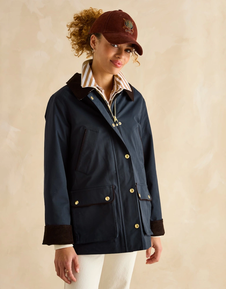 KATHERINE Womens Heritage Coat Navy