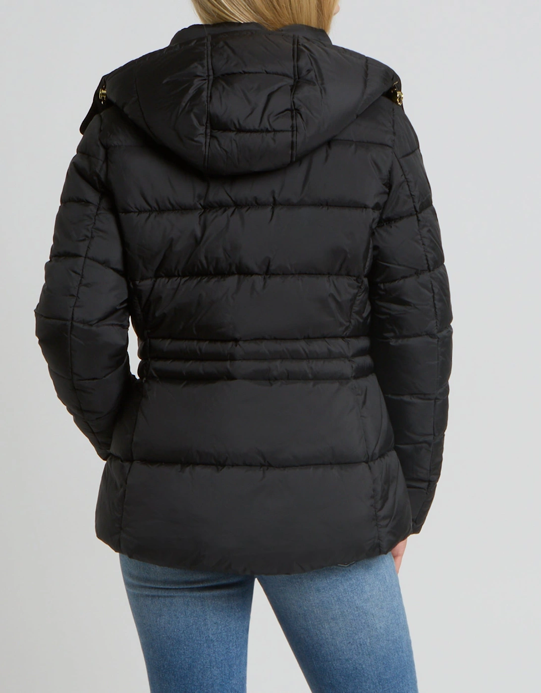 HADLOW Womens Short Coat Black