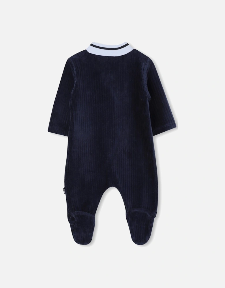 BOSS NAVY BABYGROW J52531