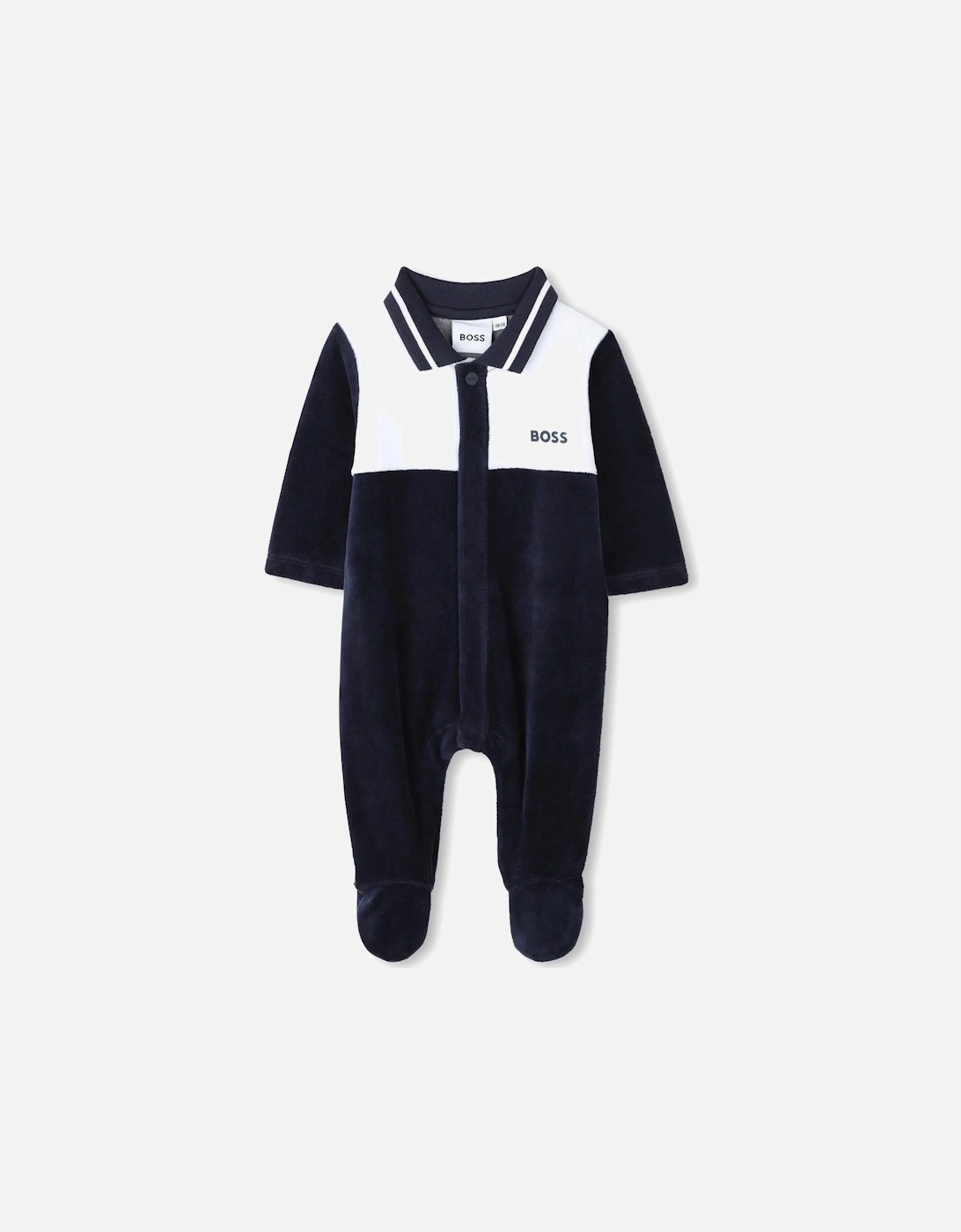 BOSS NAVY BABYGROW J52522, 4 of 3