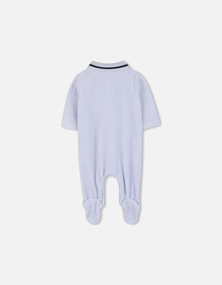 BOSS PALE BLUE BABYGROW J52522