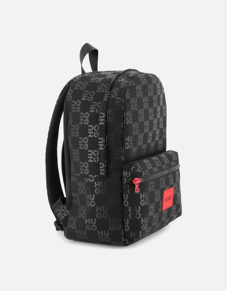 HUGO BLACK RUCKSACK G00556