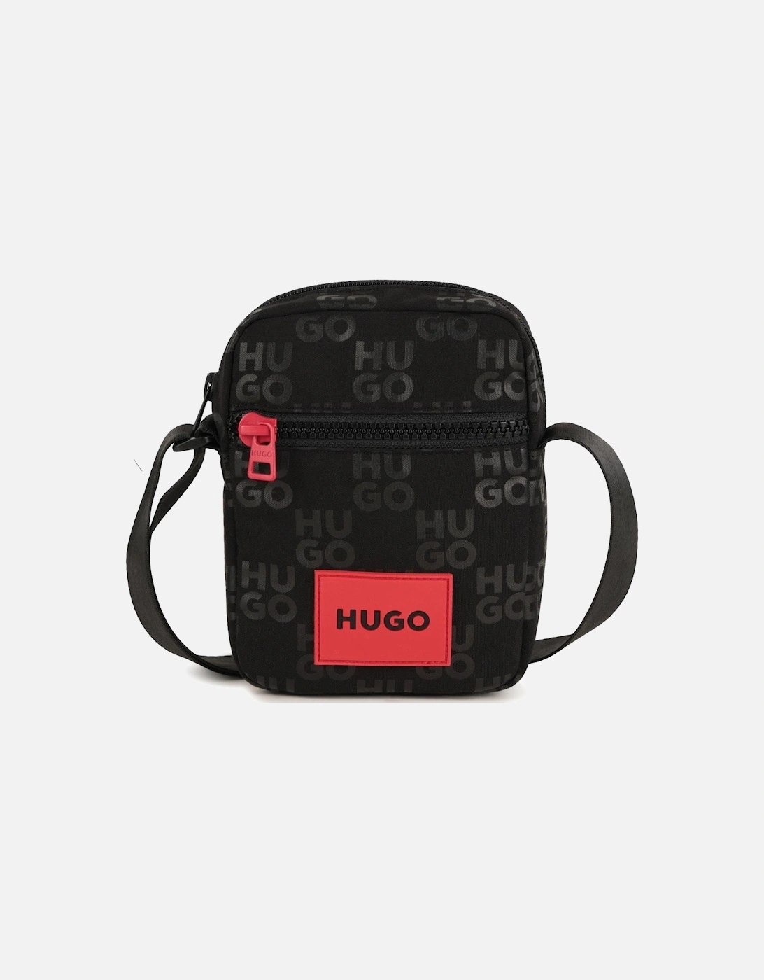 HUGO MESSENGER BLACK BAG G00555, 6 of 5