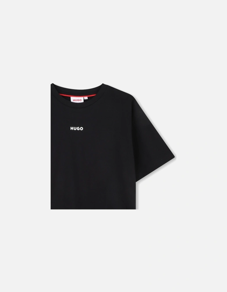 HUGO BLACK BOYS T SHIRT G00434