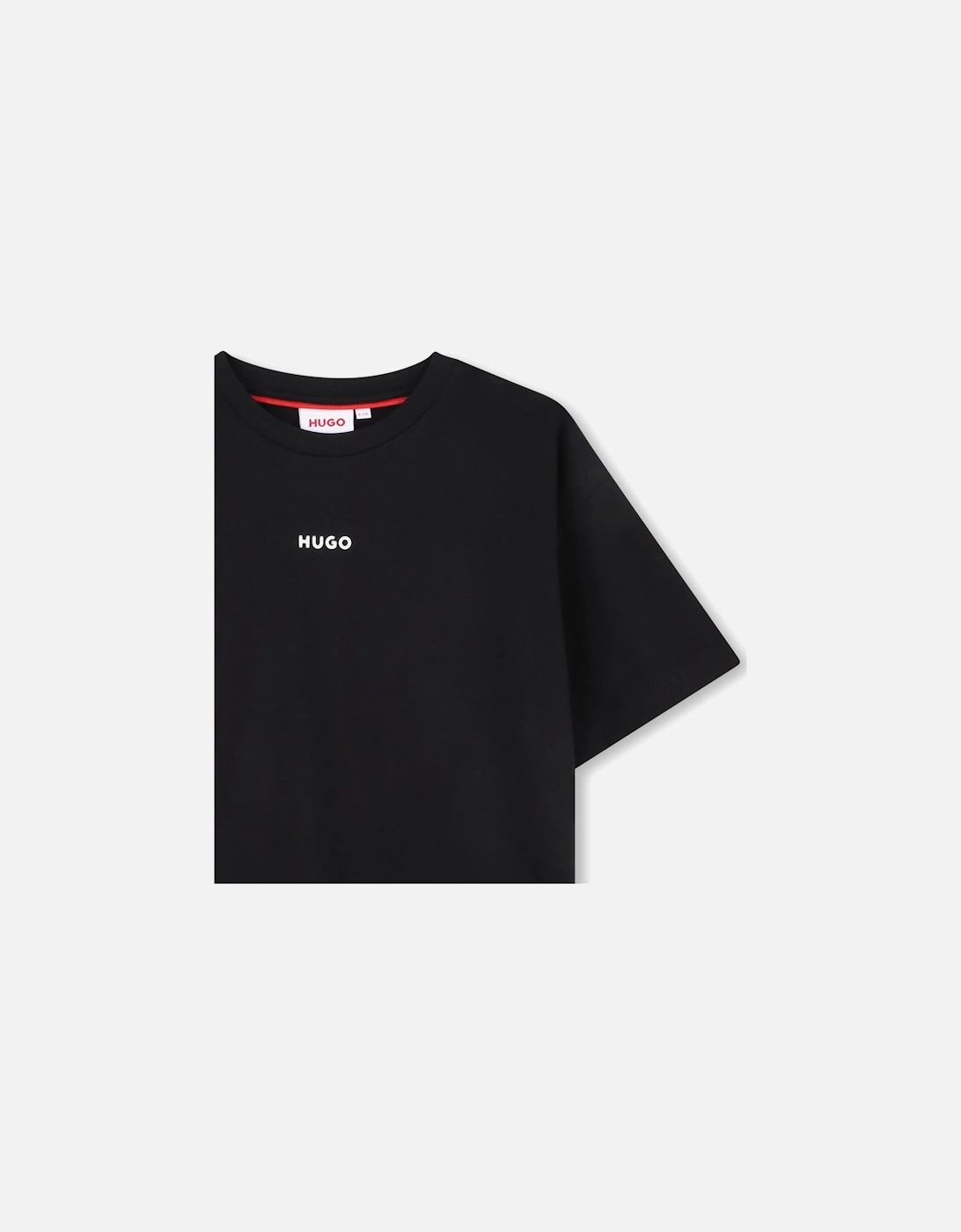 HUGO BLACK BOYS T SHIRT G00434