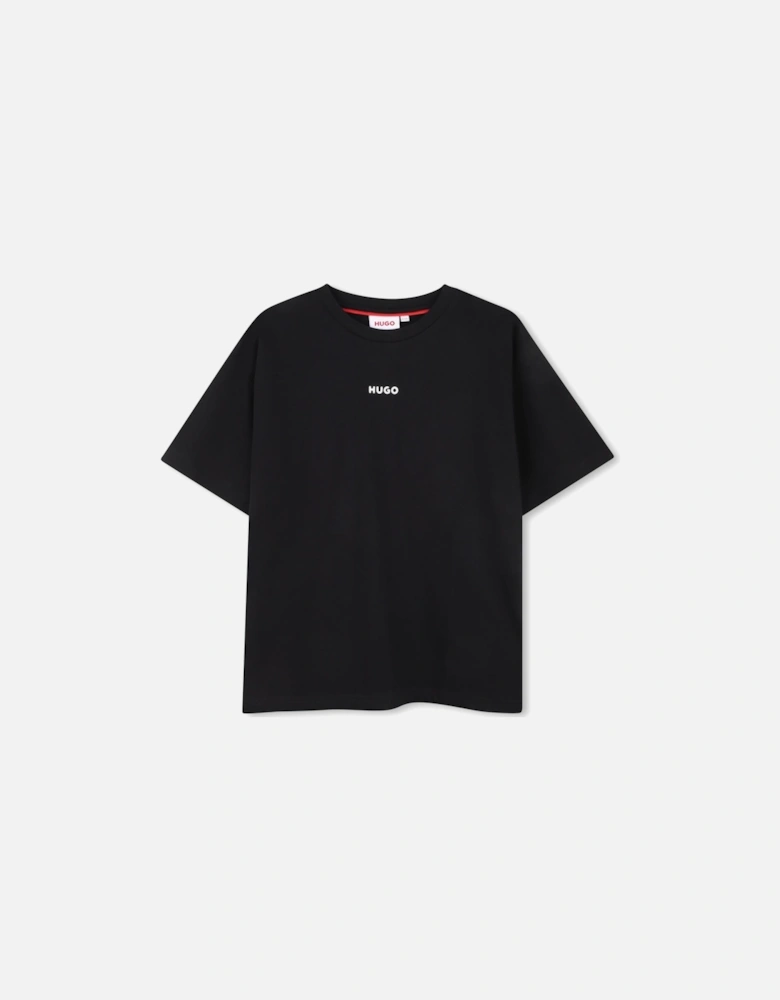 HUGO BLACK BOYS T SHIRT G00434