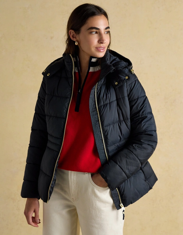 HADLOW Womens Short Coat Navy