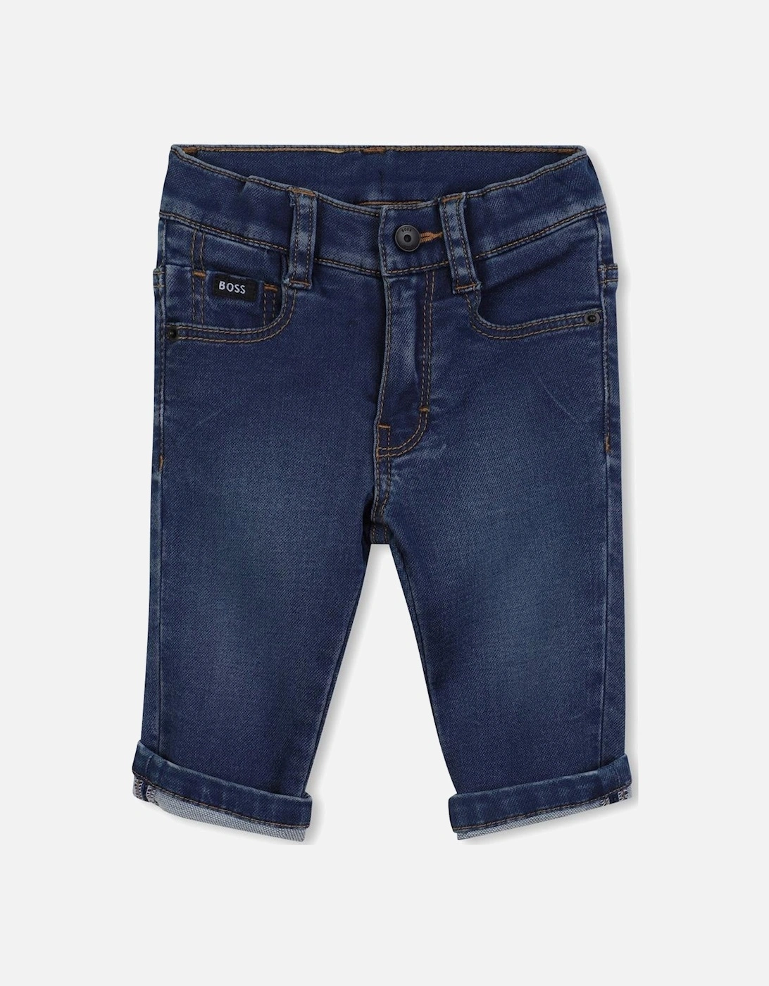 BOSS BABY/TODDLER DENIM JEANS J52439, 4 of 3