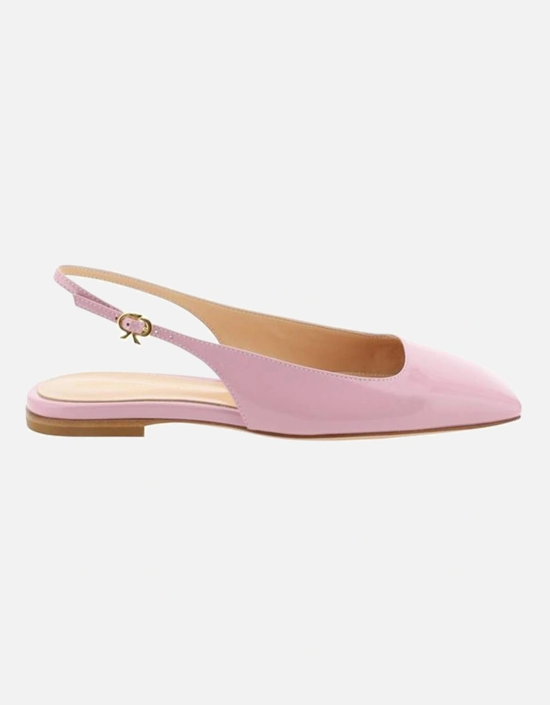 Calfskin Square Toe Slingback Ballerinas Women - Multicolor Sandals