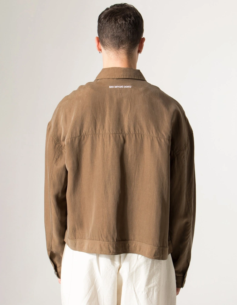 Sandwash Cupro Trucker Jacket