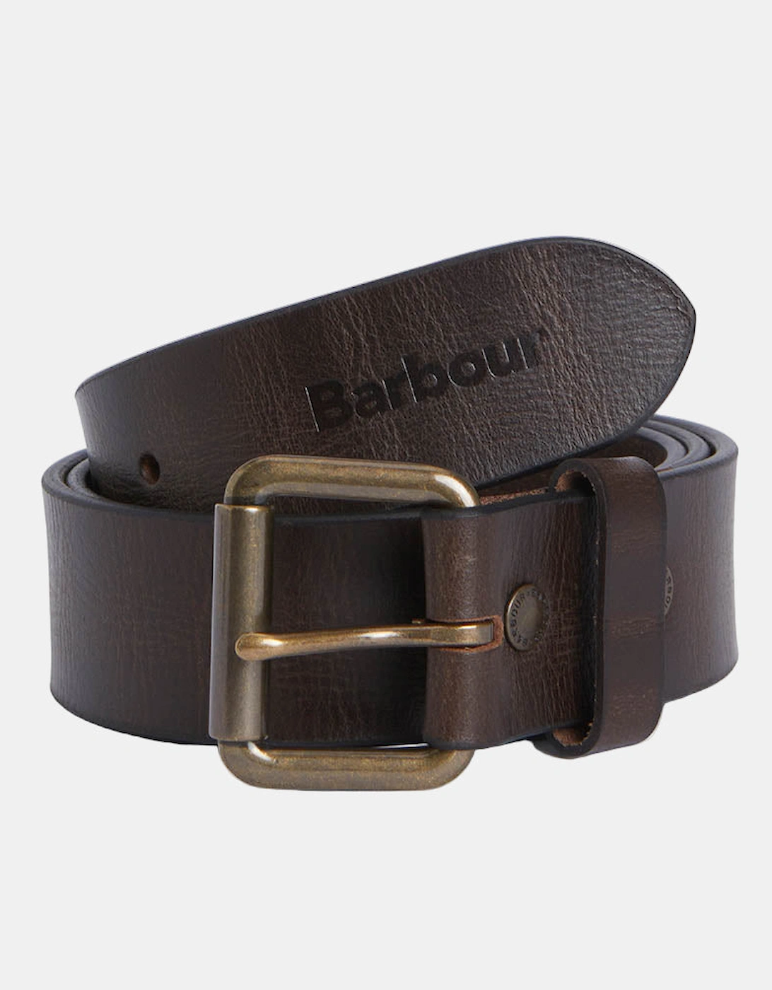 Deveron Mens Leather Belt - Brown, 2 of 1