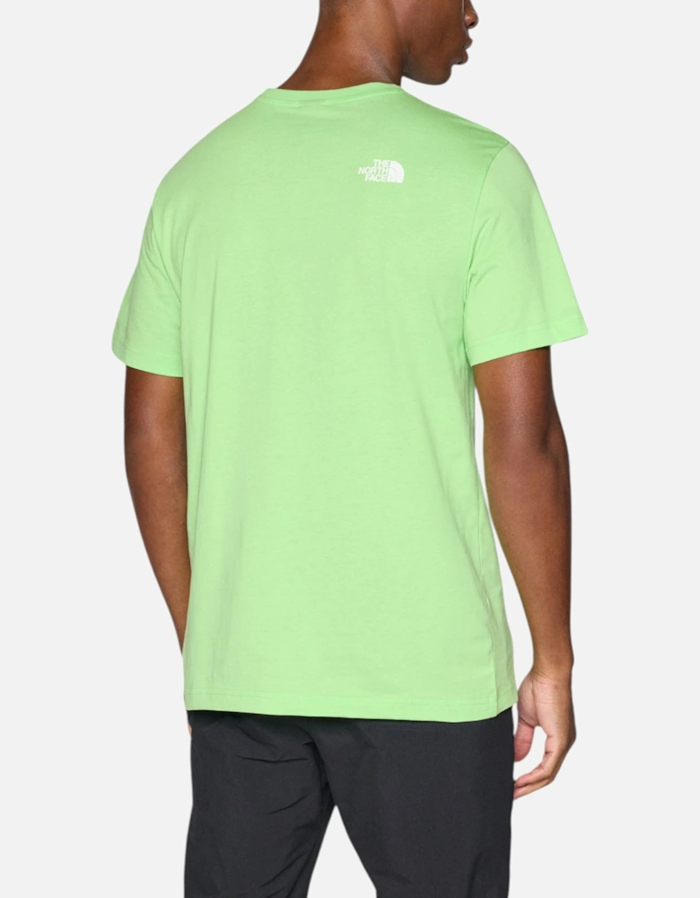 Mens T Shirt Simple Dome Soft Cotton Short Sleeve Crew Neck Tops