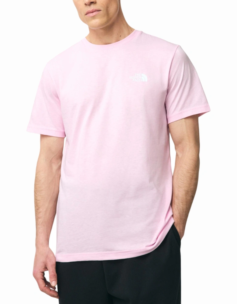 Mens T Shirt Simple Dome Soft Cotton Short Sleeve Crew Neck Tops