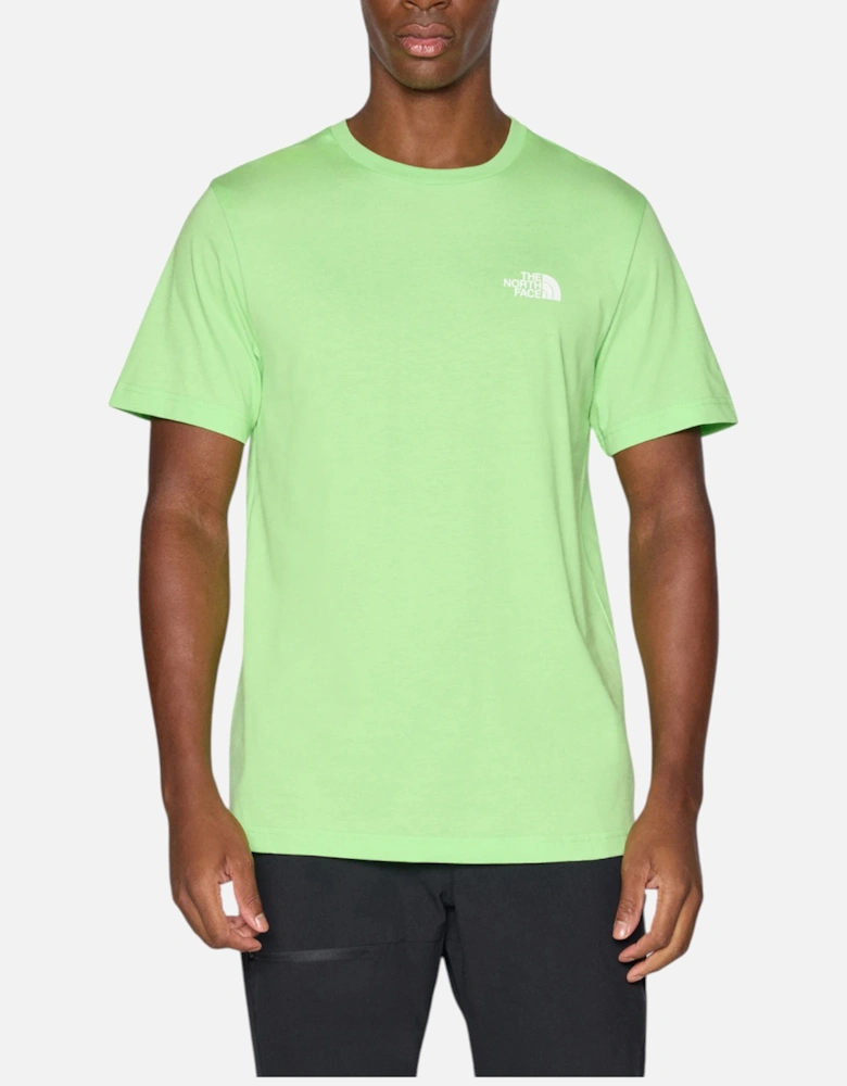 Mens T Shirt Simple Dome Soft Cotton Short Sleeve Crew Neck Tops