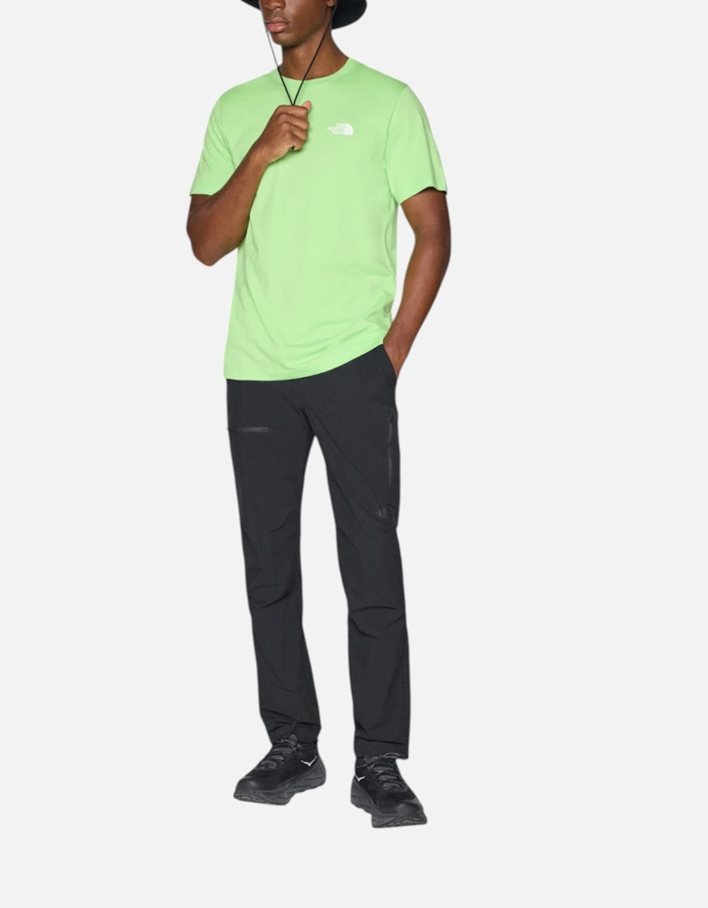 Mens T Shirt Simple Dome Soft Cotton Short Sleeve Crew Neck Tops