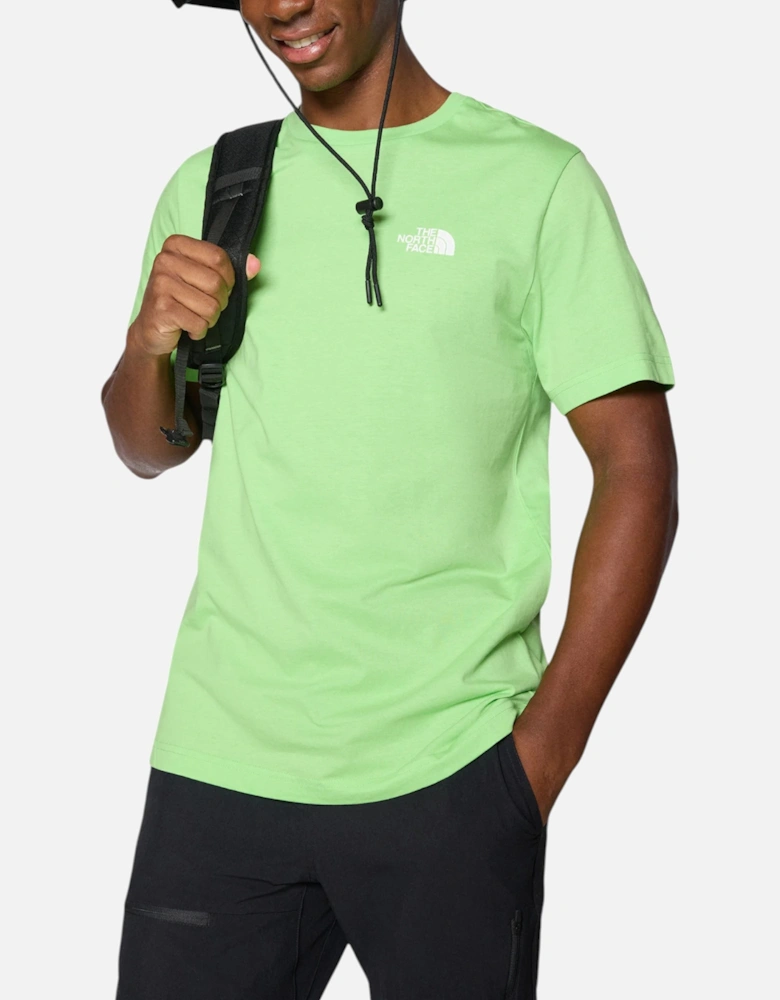 Mens T Shirt Simple Dome Soft Cotton Short Sleeve Crew Neck Tops