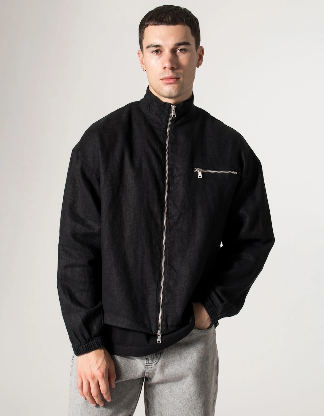 Linen Track Jacket, 5 of 4