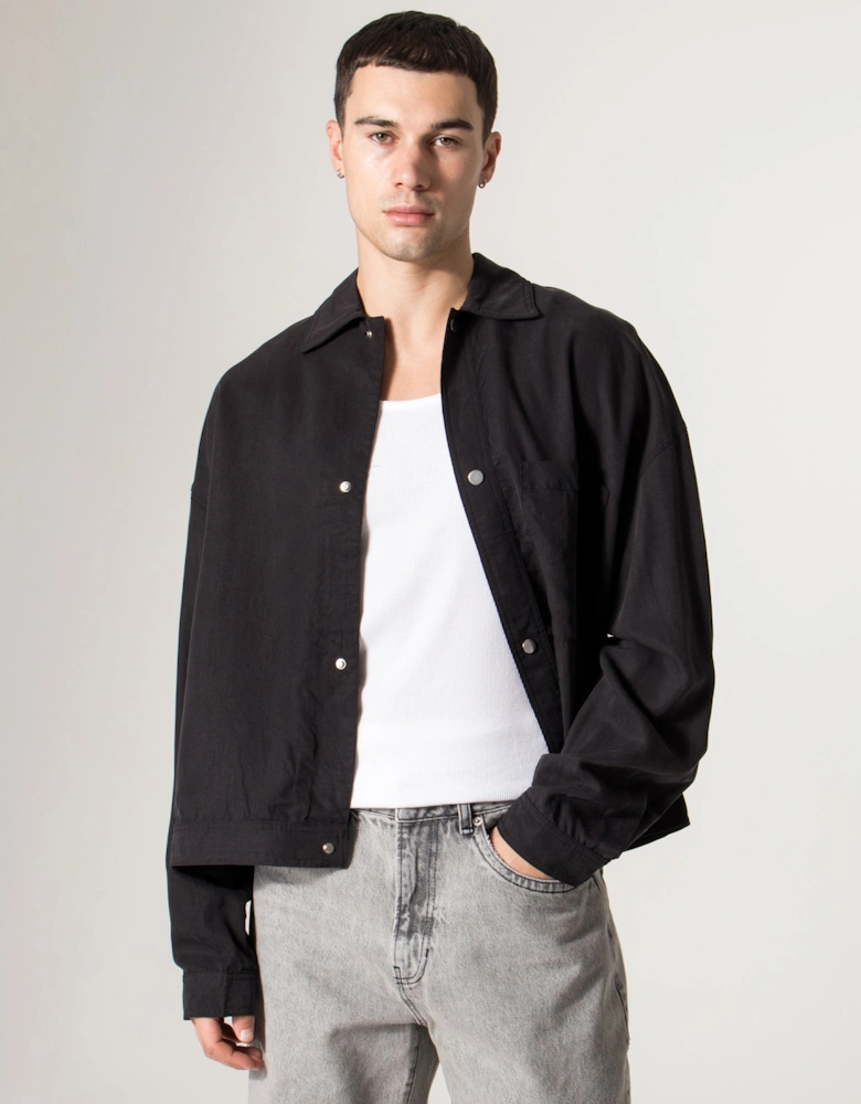 Sandwash Cupro Trucker Jacket