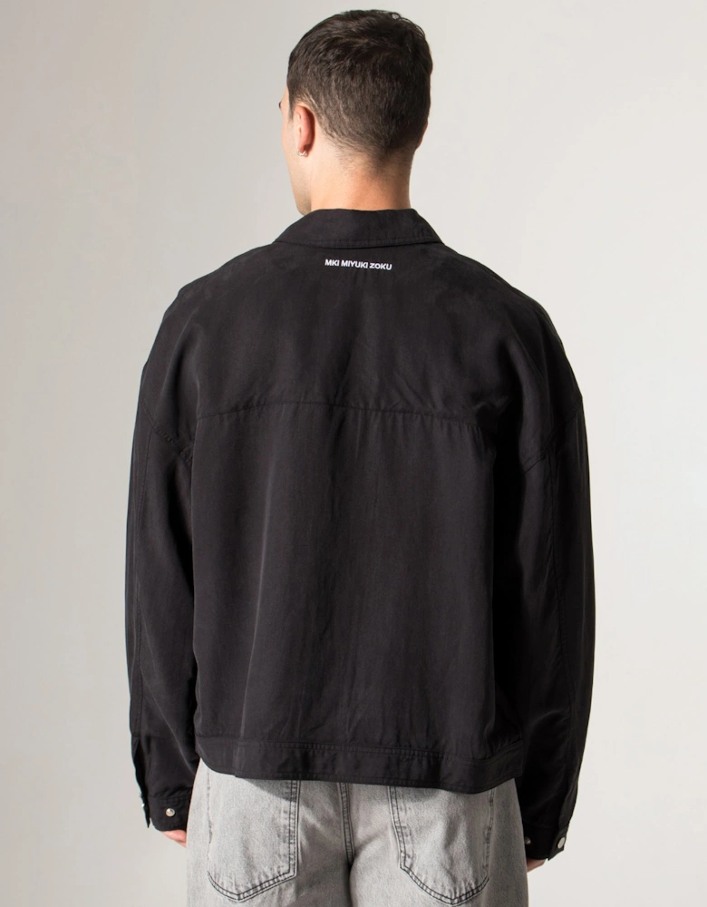 Sandwash Cupro Trucker Jacket