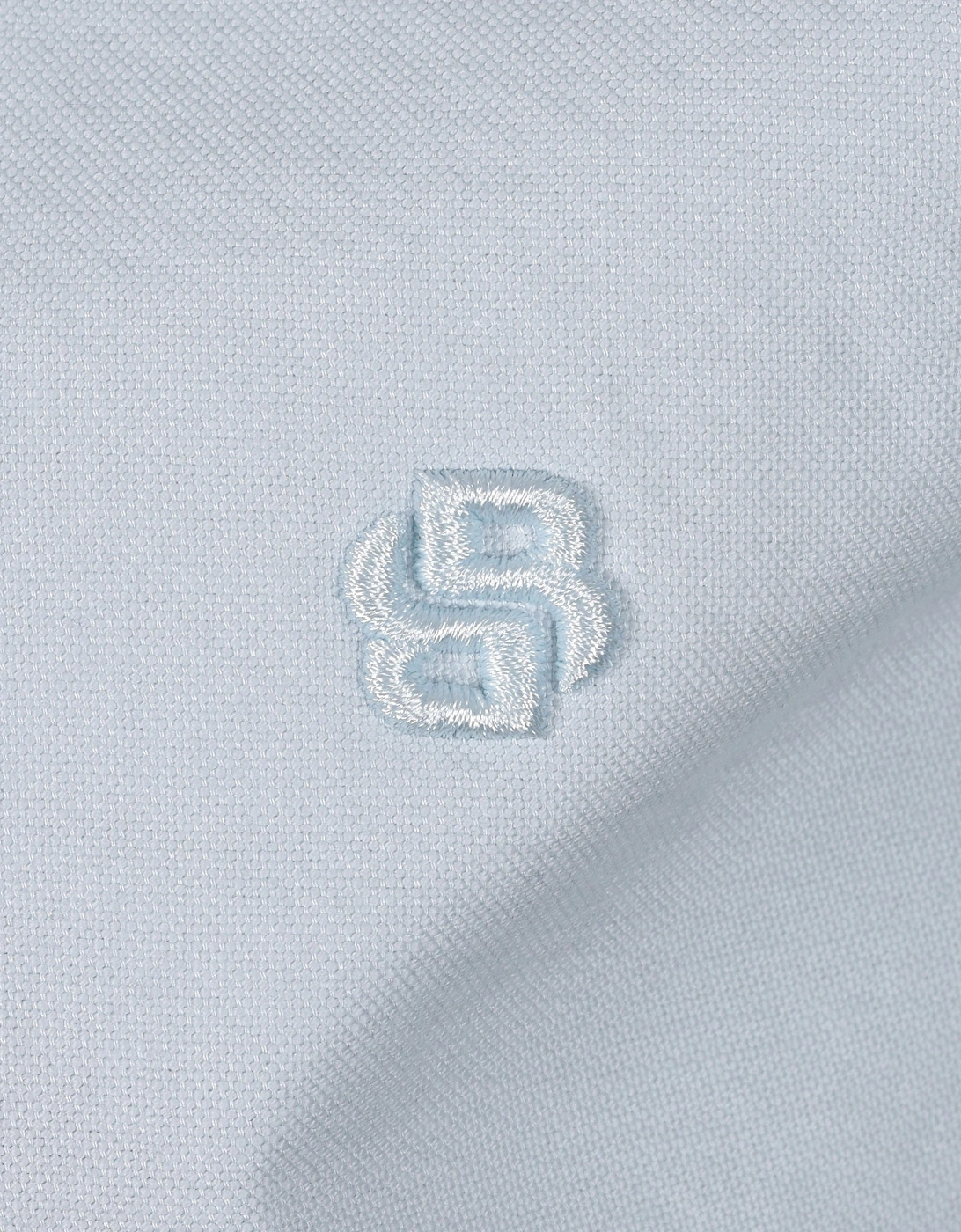 Boss Black H Roan Casual Oxford Shirt Open Blue