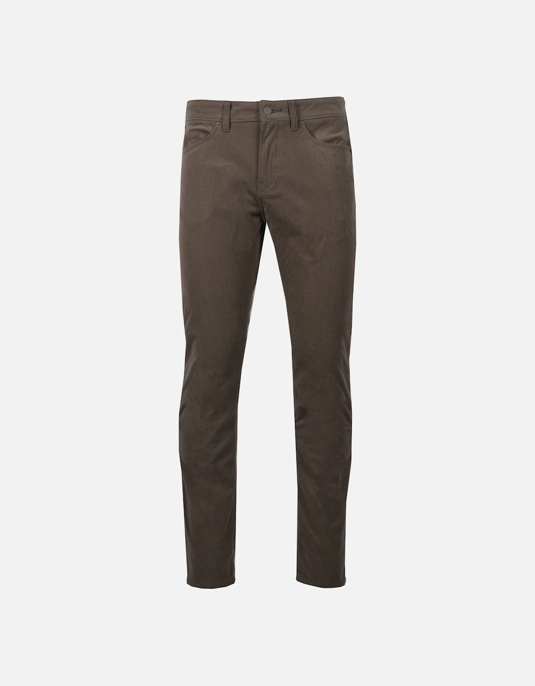 BOSS Delaware Corduroy Trouser Open Brown