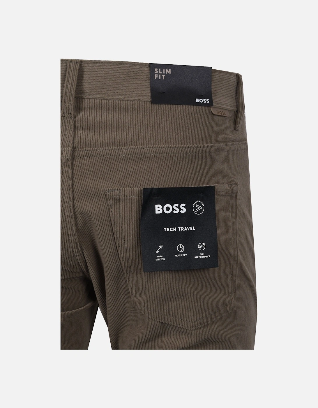 BOSS Delaware Corduroy Trouser Open Brown, 5 of 4