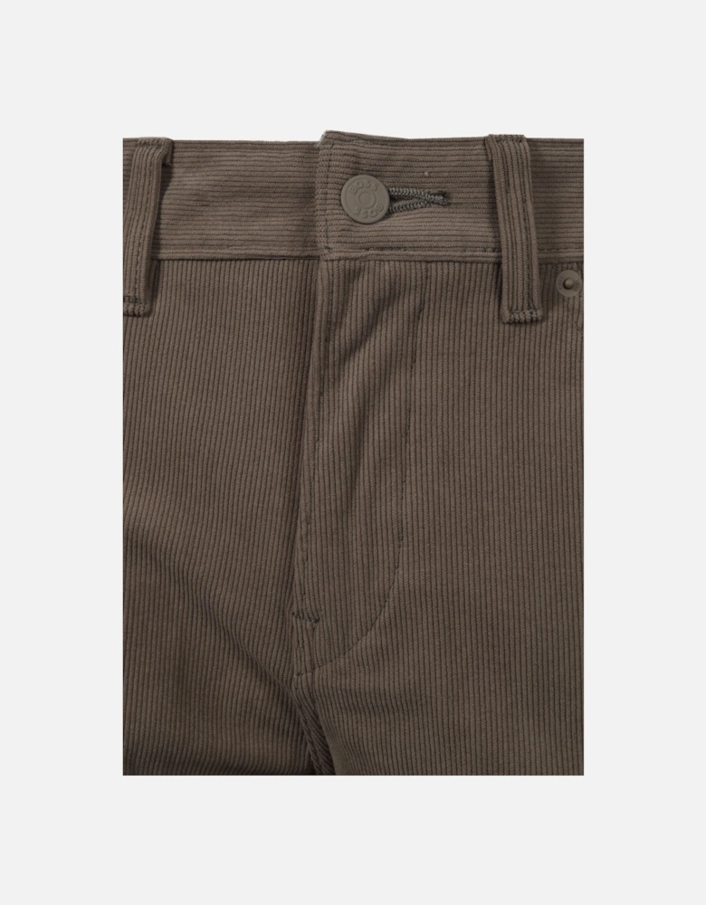 BOSS Delaware Corduroy Trouser Open Brown