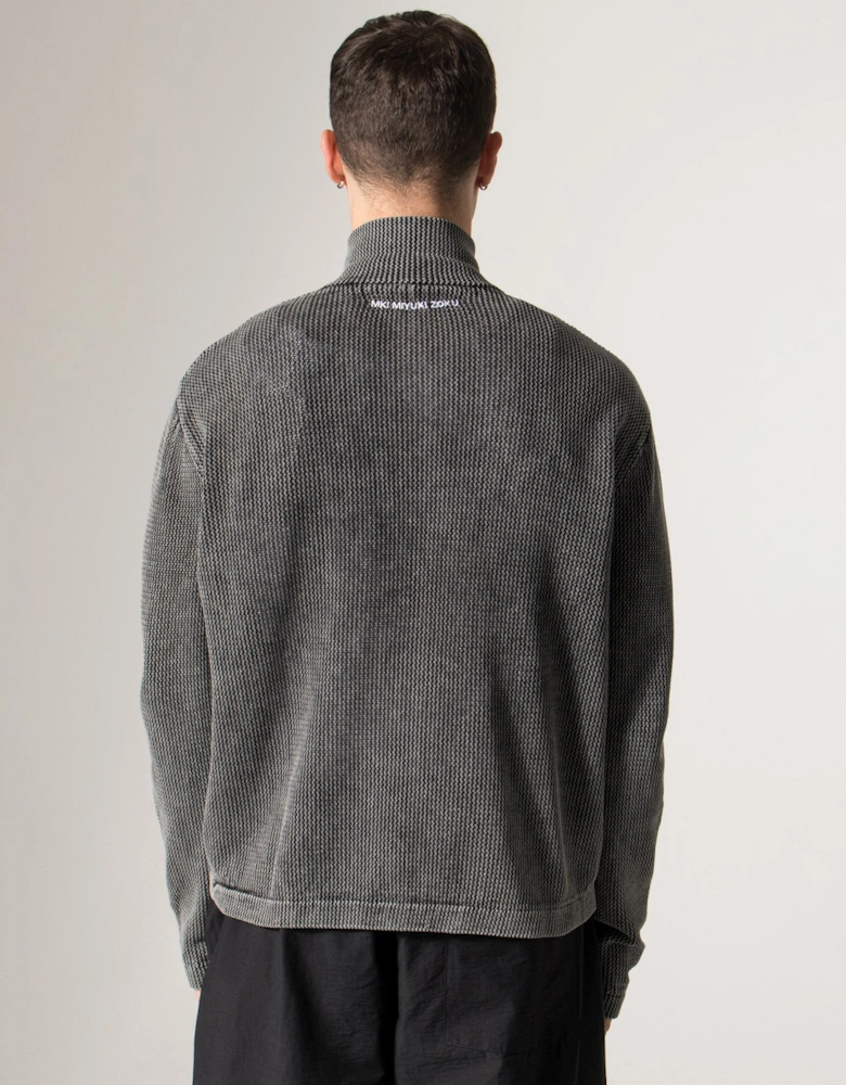Pigment Dyed Loose Gauge Track Jacket