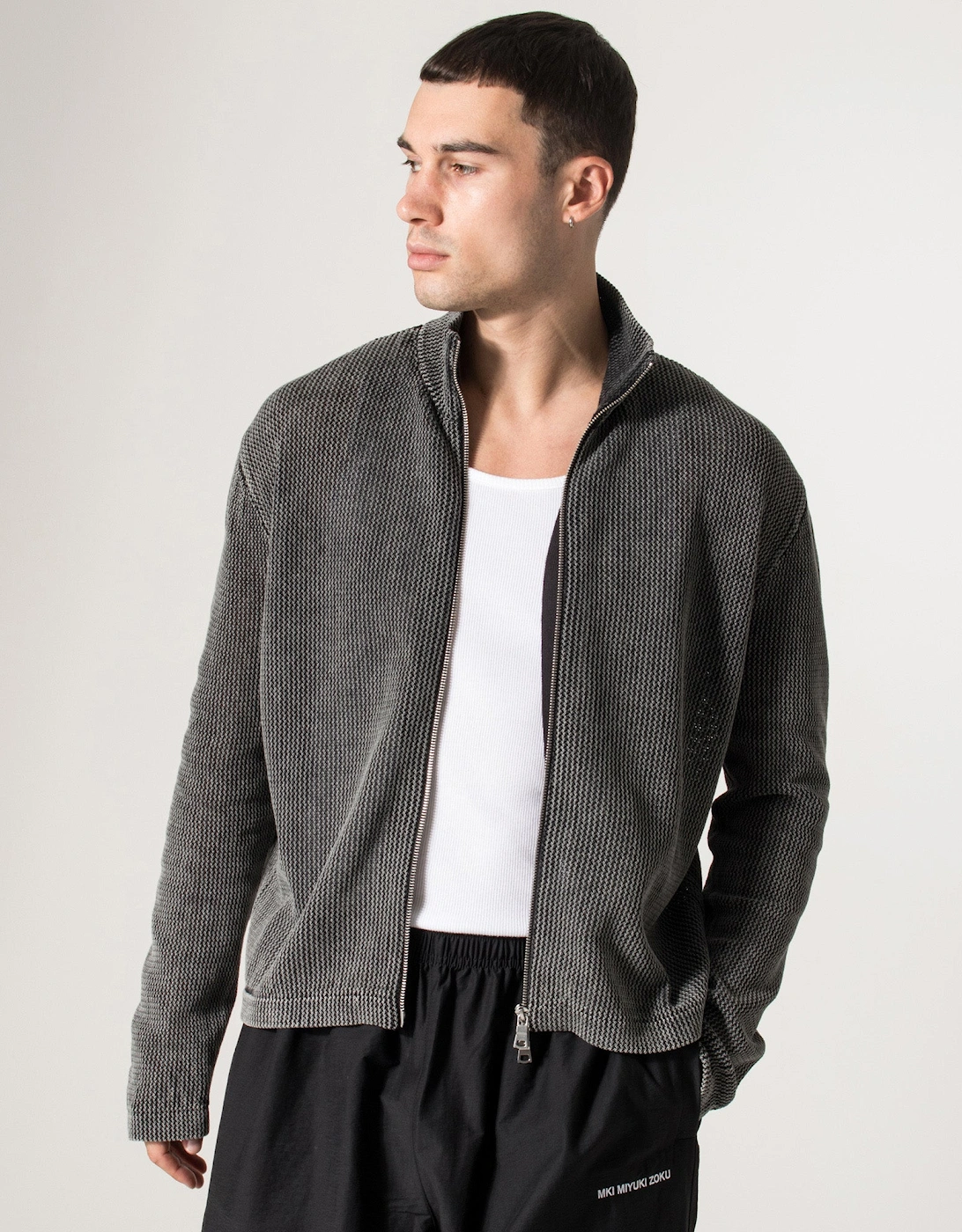 Pigment Dyed Loose Gauge Track Jacket, 5 of 4