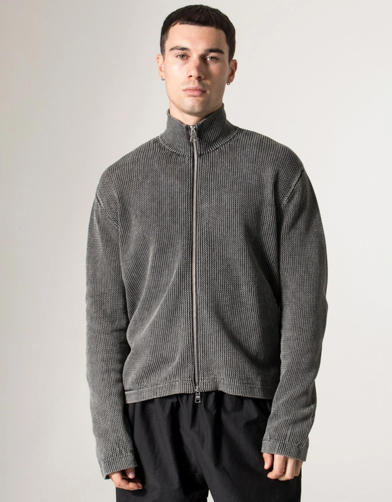 Pigment Dyed Loose Gauge Track Jacket