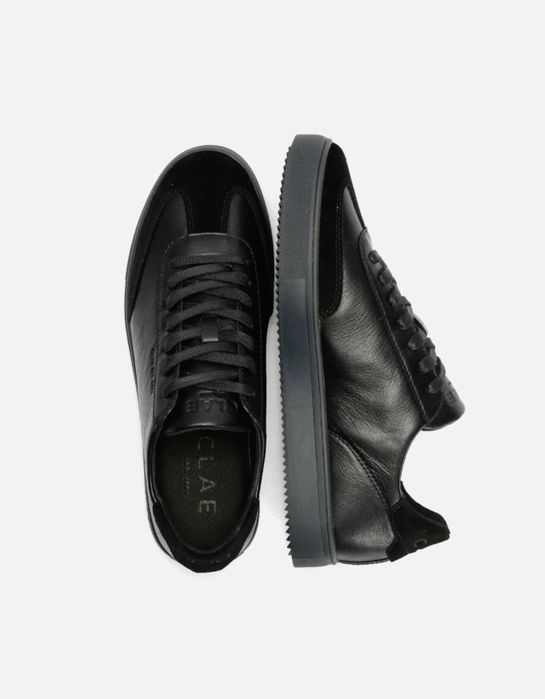 Deane Leather Clear Men's Black Trainers