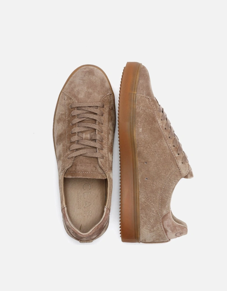 Bradley Suede Men's Portabella Deep Taupe Trainers