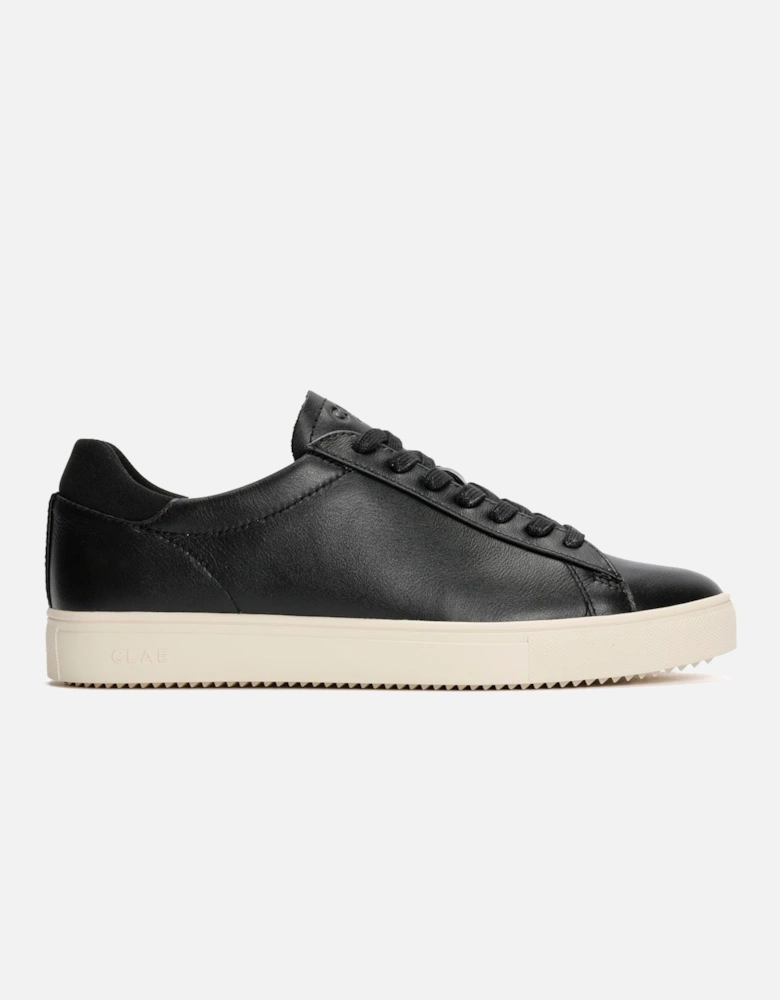 Bradley Milled Leather Men's Black Trainers