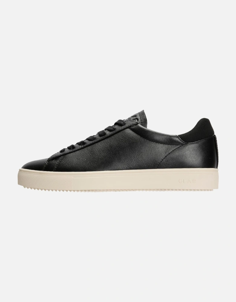 Bradley Milled Leather Men's Black Trainers