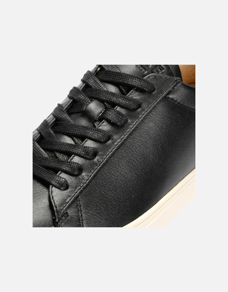 Bradley Milled Leather Men's Black Trainers
