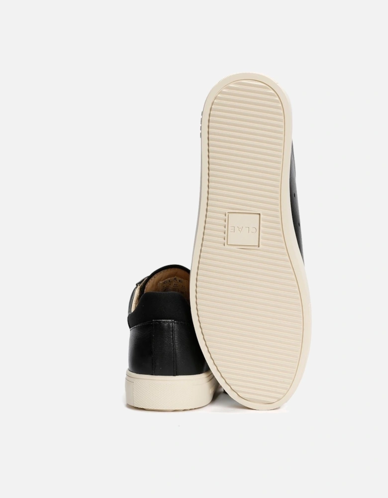 Bradley Milled Leather Men's Black Trainers