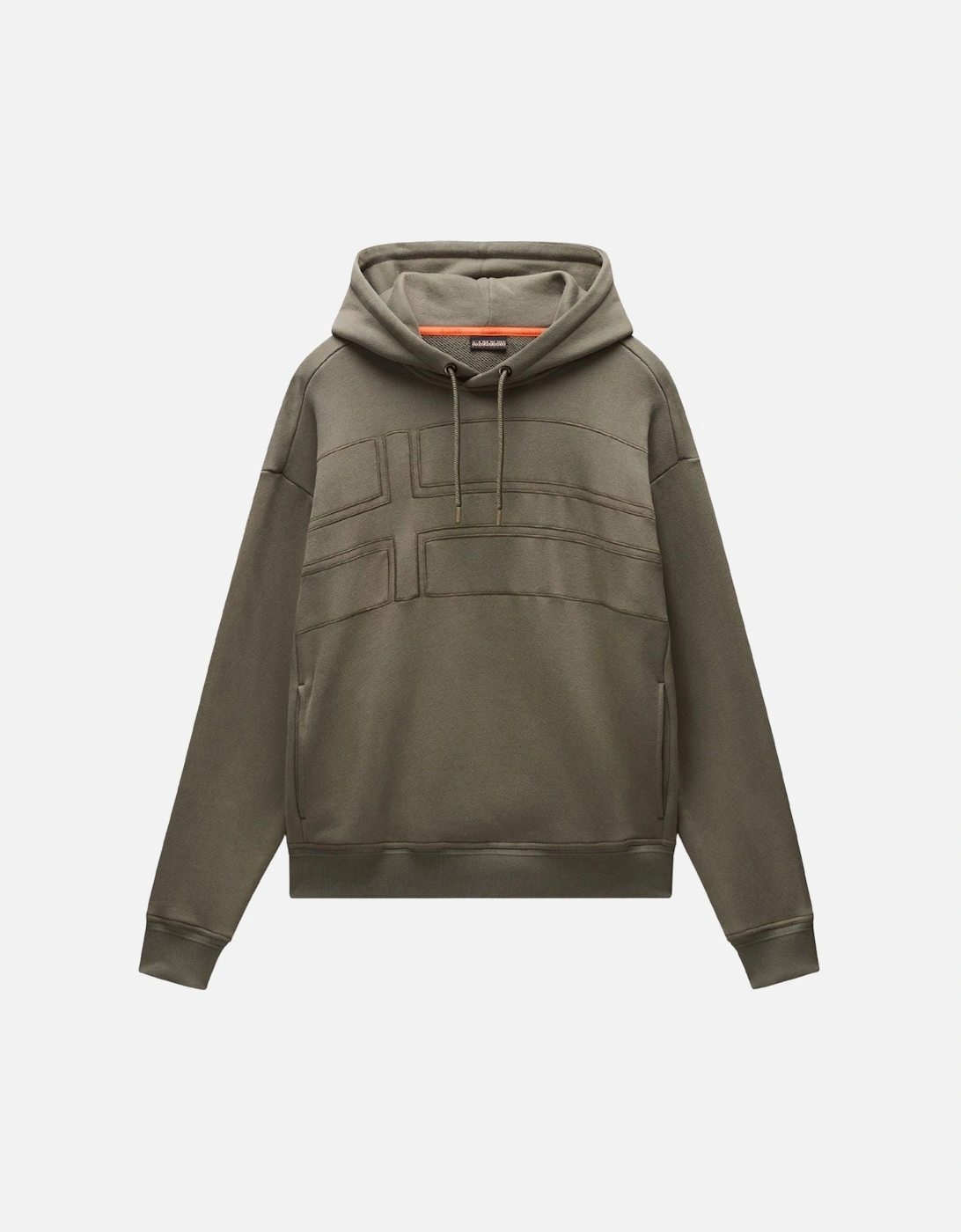 Men's Napapijri B-Braies Sweatshirt – Tea Leaf - Green - Size: 36