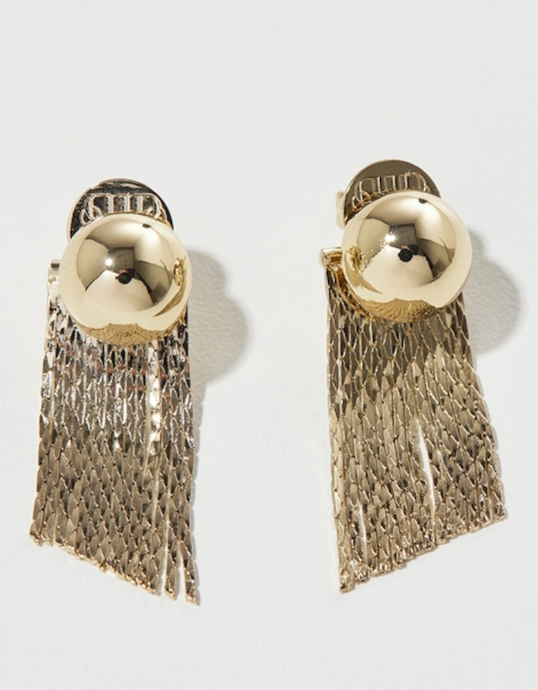 Pearl Octopuss.y Tiny Medusa Gold-Plated Studs