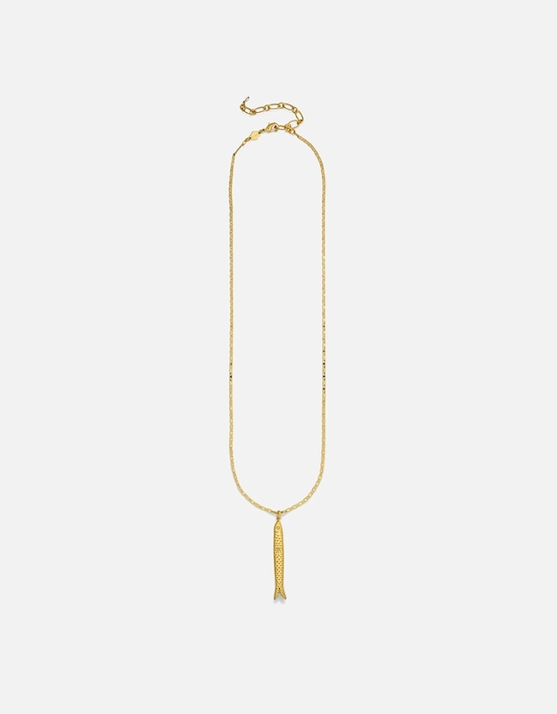 Hippie Fish 18k Gold-Plated Necklace
