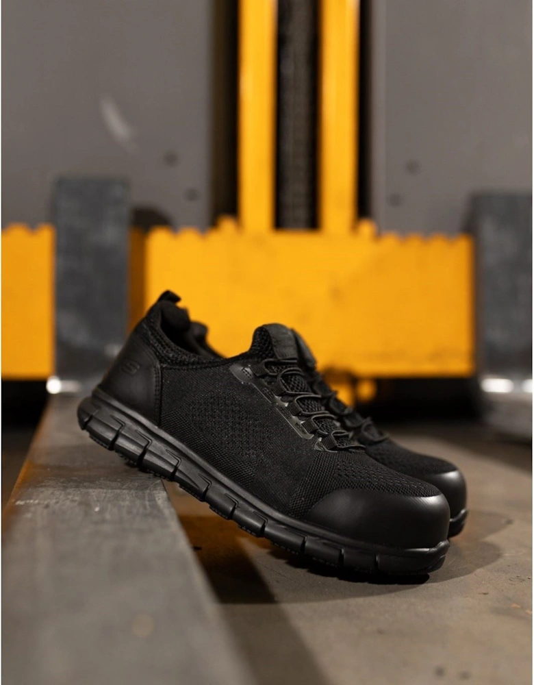 Synergy Omat Men's Black Safety Trainers