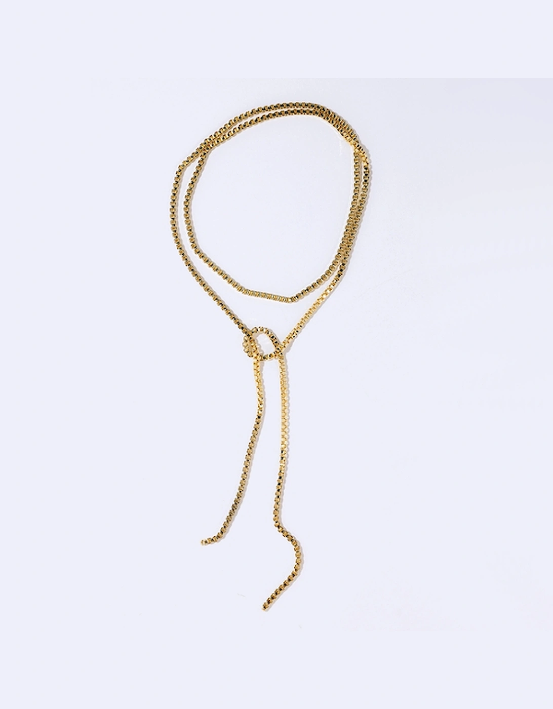 Pearl Octopuss.y Box Chain Rope Gold-Plated Necklace, 2 of 1