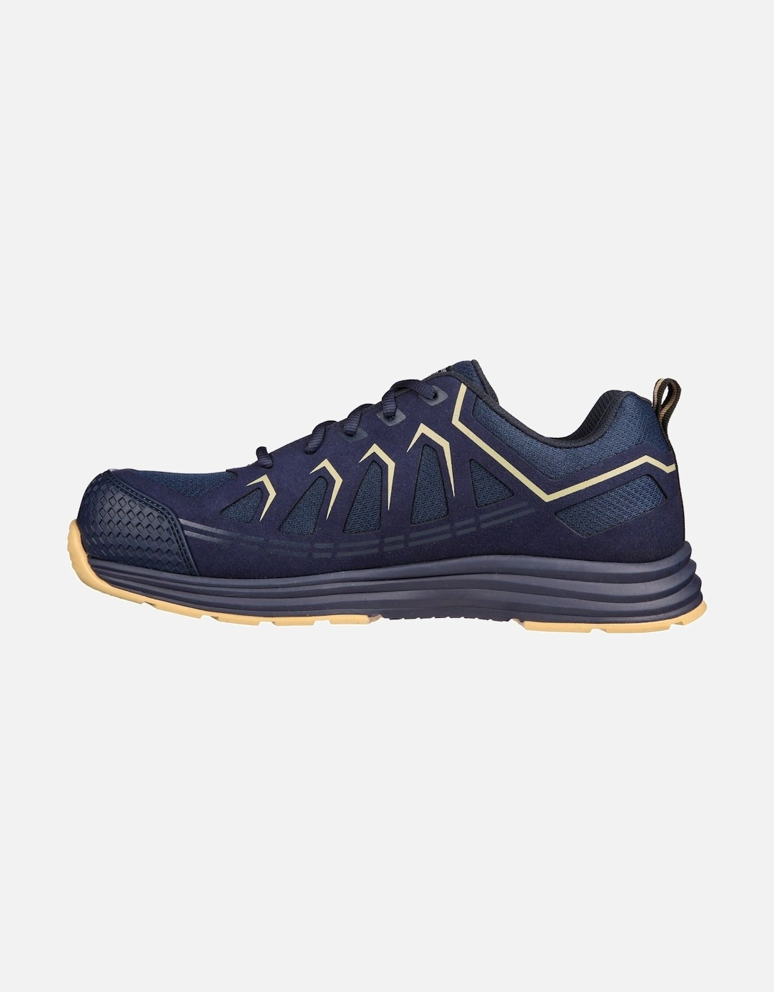 Malad II Textile Men's Navy/Tan Safety Trainers