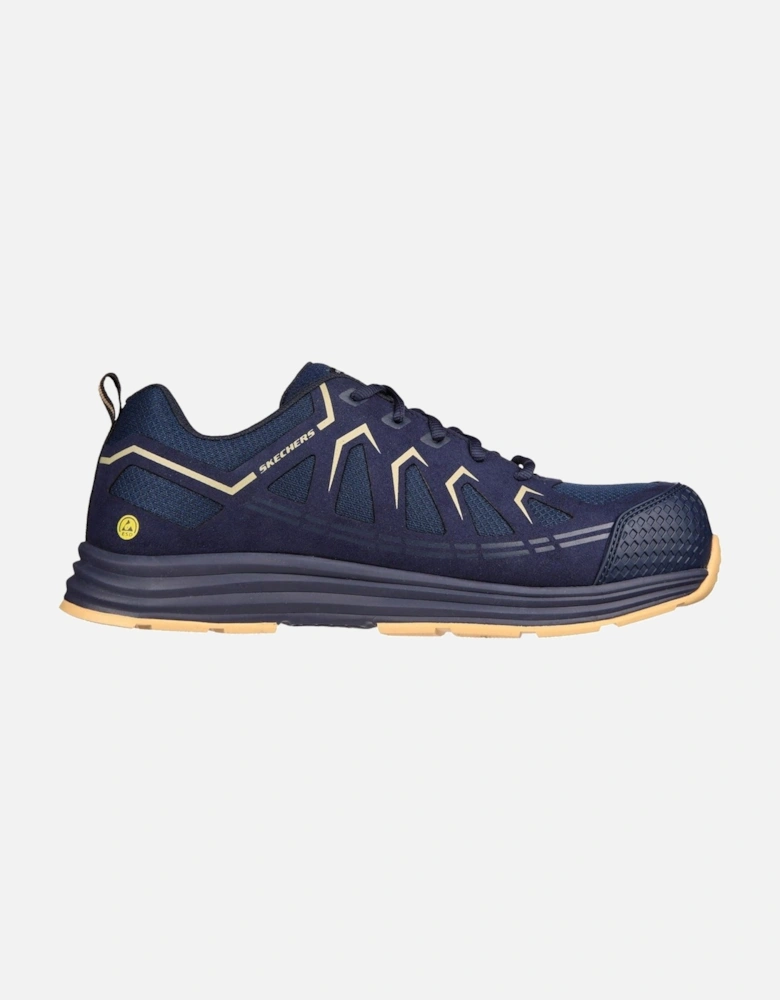 Malad II Textile Men's Navy/Tan Safety Trainers