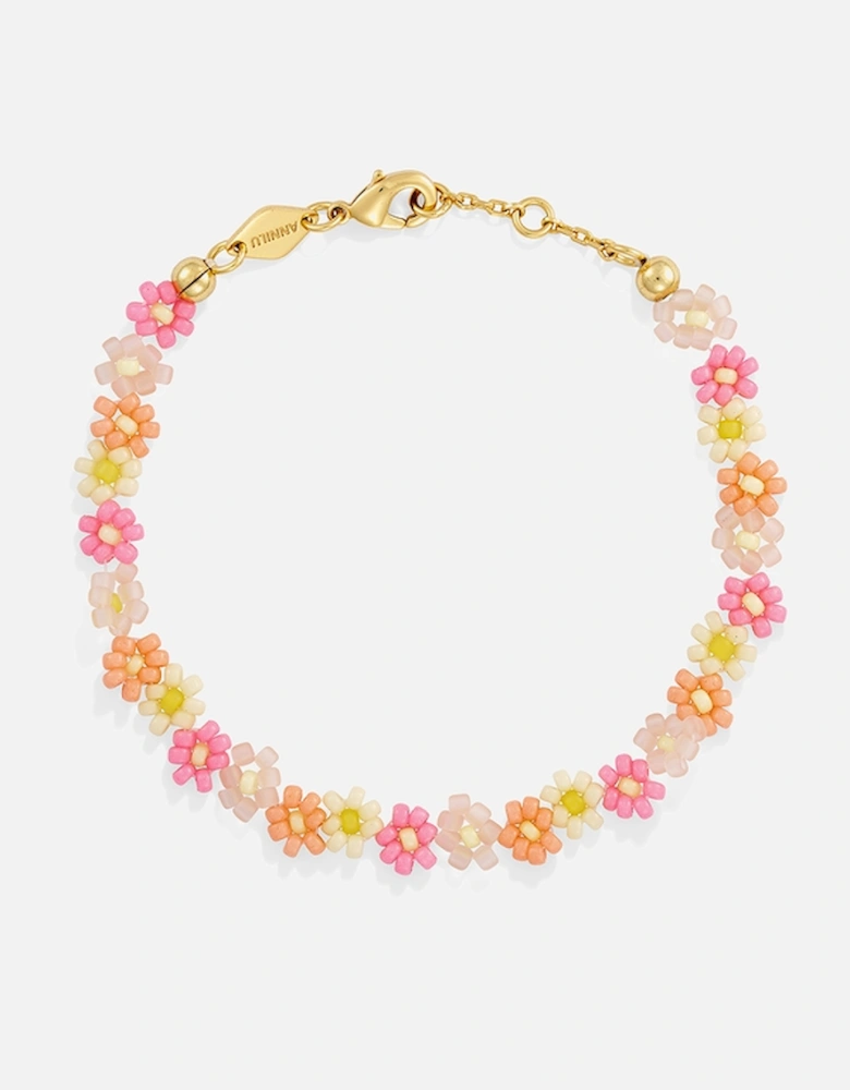 Blossom Beaded 18k Gold-Plated Bracelet