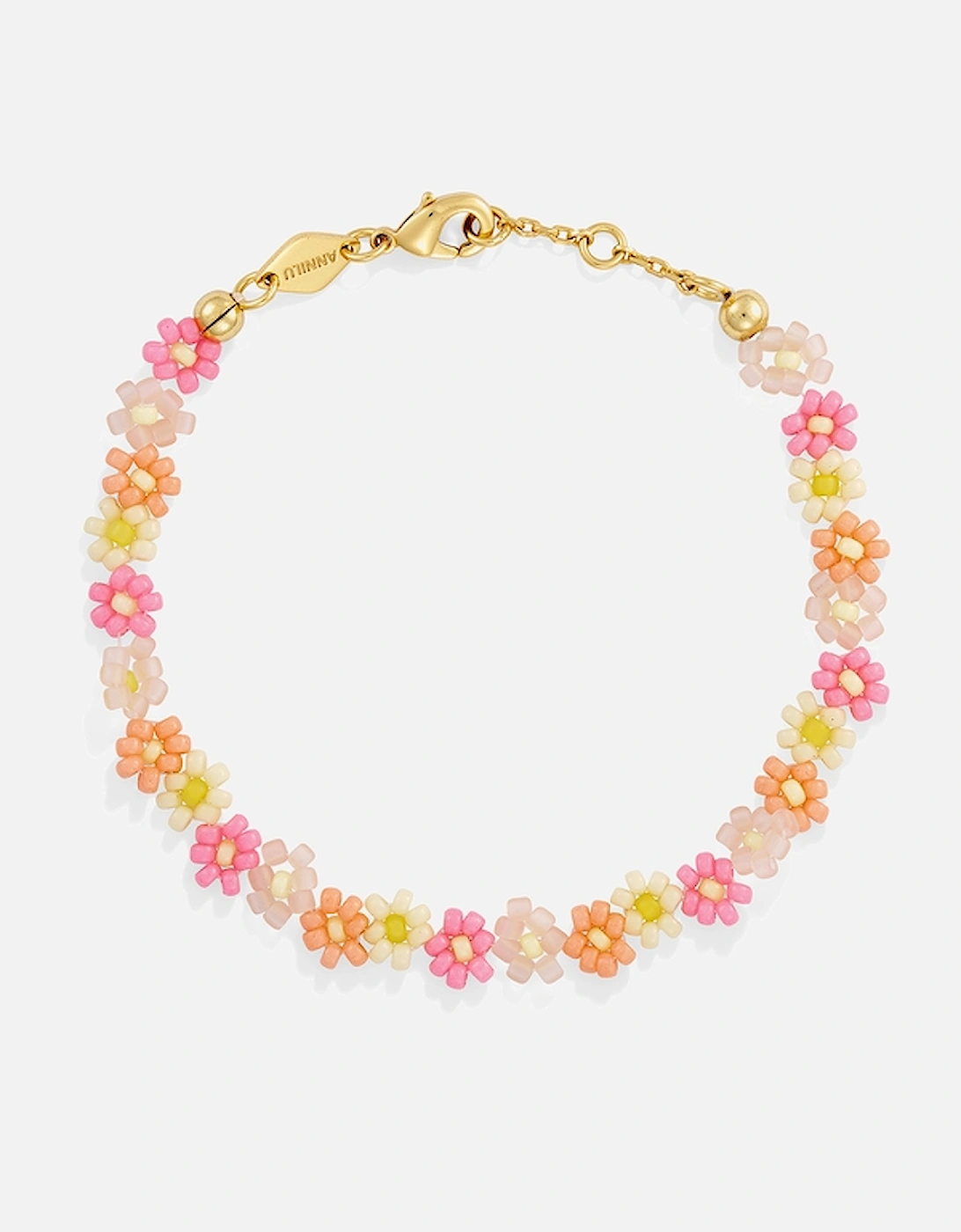 Blossom Beaded 18k Gold-Plated Bracelet, 2 of 1